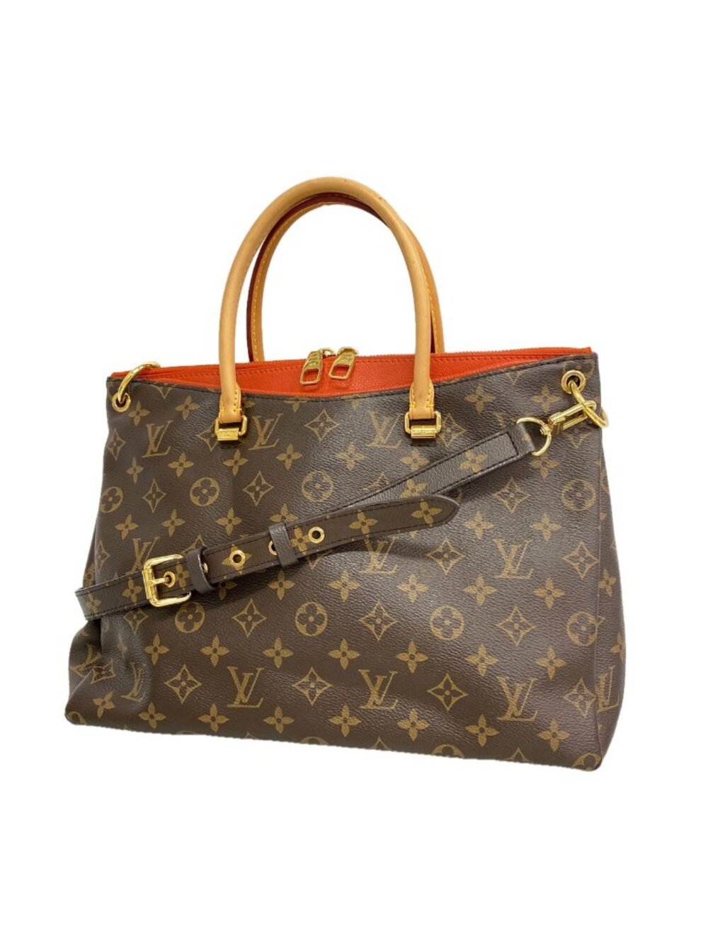 Louis Vuitton Handbag Monogram Pallas Lemon Teen 2-Way Bag